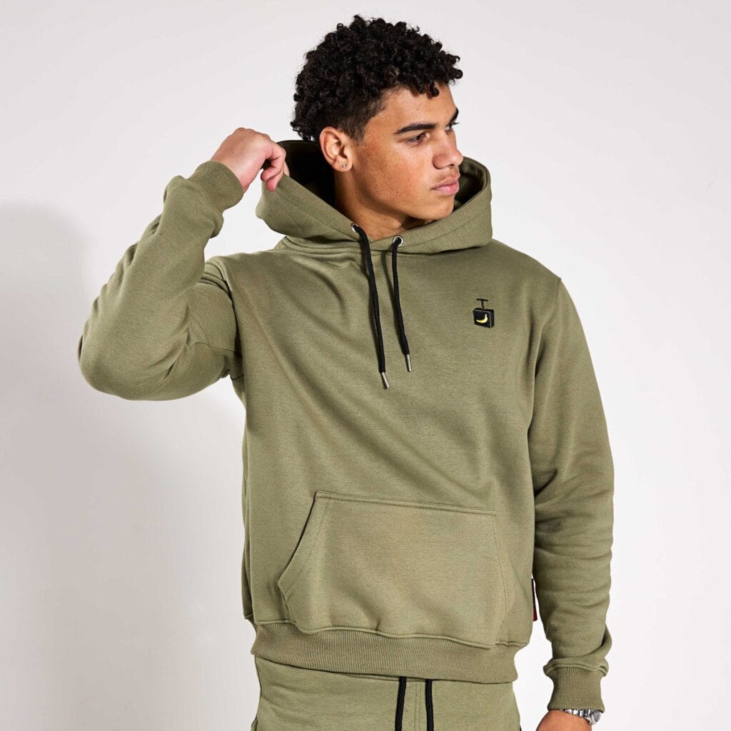 Classic Hoodie - Khaki Green image 0